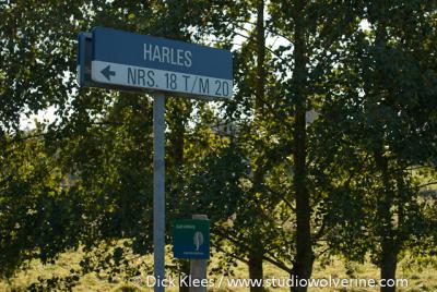 Harles, straatnaam en naam buurtschap