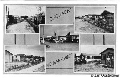 Polder De Quack was door haar ligging in bosrijk gebied en aan het water (Haringvliet/Deltageul) al vroeg aantrekkelijk voor het toerisme. Ook nu nog zijn er diverse bungalowparken.