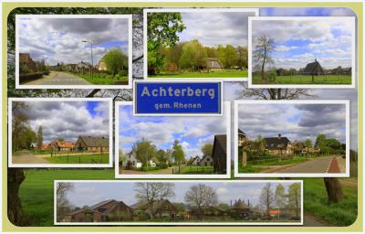 Achterberg, collage dorpsgezichten (© Jan Dijkstra, Houten)
