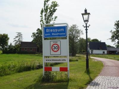 Blessum is een dorp in de provincie Fryslân, gemeente Waadhoeke. T/m 2017 gemeente Menameradiel.