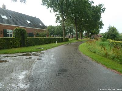 Buurtschap Brakkenstraat, buurtschapsgezicht met links de woonboerderij op nr. 17, het in 2021 duurste verkochte pand in de gemeente Etten-Leur. Op deze pagina vind je er een uitgebreide beschrijving van.