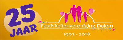 Festiviteitenverenging Dalem is opgericht in 1993 en heeft daarom in 2018 het 25-jarig jubileum gevierd.