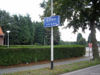 Effen is een dorp in de provincie Noord-Brabant, in de regio West-Brabant, daarbinnen in de streek Baronie en Markiezaat, en daar weer binnen in het streekje De Rith, gemeente Breda. T/m 1941 gemeente Princenhage.