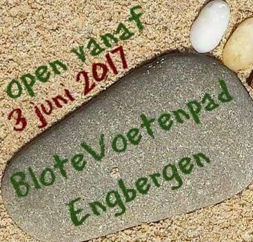 In juni 2017 is BloteVoetenpad Engbergen gerealiseerd. Een belevenis voor jong en ouder!