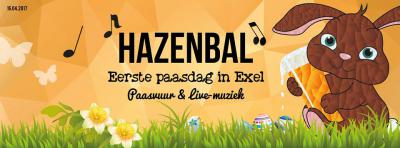 Op eerste paasdag is er in het dorp Exel het Hazenbal (= paasvuur met livemuziek)