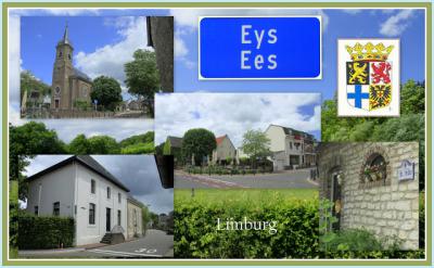 Eys, collage van dorpsgezichten (© Jan Dijkstra, Houten)