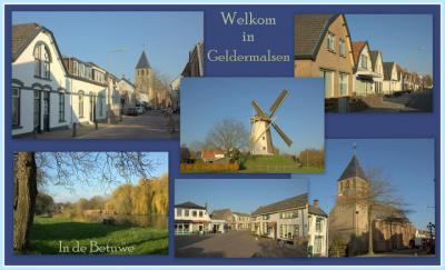 Geldermalsen is een dorp in de provincie Gelderland, in de streek Betuwe, gemeente West Betuwe. Het was een zelfstandige gemeente t/m 2018. (© Jan Dijkstra, Houten)