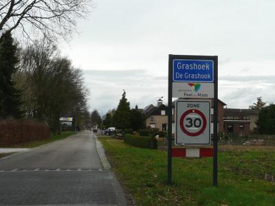 Grashoek is een dorp in de gemeente Peel en Maas. T/m 2009 gemeente Hellden. (© H.W. Fluks)