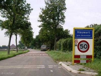 Hauwert is een dorp in de provincie Noord-Holland, in de streek West-Friesland, gemeente Medemblik. T/m 1978 grotendeels gem. Nibbixwoud, deels gem. Wervershoof. In 1979 in zijn geheel over naar gem. Noorder-Koggenland, in 2007 over naar gem. Medemblik.