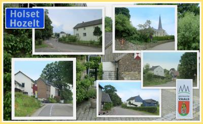 Holset, collage van dorpsgezichten (© Jan Dijkstra, Houten)