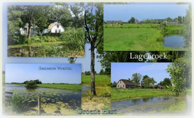 Lagebroek, collage van buurtschapsgezichten (© Jan Dijkstra, Houten)