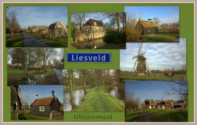 Liesveld is een buurtschap en voormalige gemeente in de provincie Zuid-Holland, in de streek Alblasserwaard. (© Jan Dijkstra, Houten)