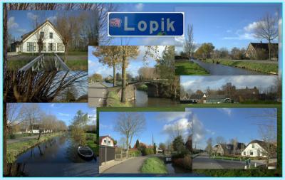 De kern Lopik is de afgelopen decennia flink gegroeid, maar gelukkig is om de kern heen ook nog veel landelijk gebied bewaard gebleven (© Jan Dijkstra, Houten)