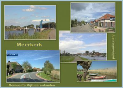 Meerkerk is een dorp in de provincie Utrecht, in grotendeels de streek Alblasserwaard. Het was een zelfstandige gem. t/m 1985. In 1986 over naar gem. Zederik, in 2019 over naar gem. Vijfheerenlanden. (© Jan Dijkstra, Houten)