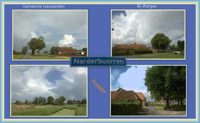 Narderbuorren, collage van buurtschapsgezichten (© Jan Dijkstra, Houten)