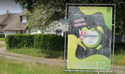 De Pinksterfeesten Nistelrode (zaterdag tot en met dinsdag in het pinksterweekend) zijn er al sinds 1974. Dankzij sponsorbijdragen van lokale ondernemers en gemeente zijn alle evenementen en activiteiten gratis toegankelijk. (© Google StreetView)