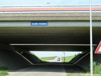Oude Molen is een buurtschap in de provincie Zuid-Holland, gemeente Ridderkerk. De buurtschap heeft helaas geen plaatsnaamborden, maar gelukkig heeft Rijkswaterstaat de tunnel alhier onder de A15 naar de buurtschap genoemd.