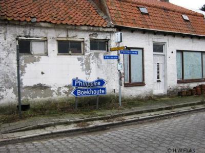 Beetje jammer dat een buurtschap met zo'n mooie naam Posthoorn geen plaatsnaamborden heeft en het alleen met straatnaambordjes moet doen...