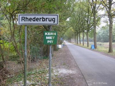 Rhederbrug is een buurtschap in de provincie Groningen, in de streek en gemeente Westerwolde. T/m 31-8-1968 gemeente Bellingwolde. Per 1-9-1968 over naar gemeente Bellingwedde, in 2018 over naar gemeente Westerwolde.