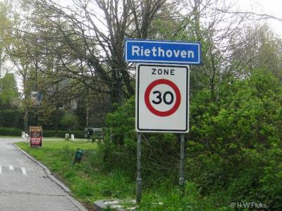 Riethoven is een dorp in de provincie Noord-Brabant, in de regio Zuidoost-Brabant, en daarbinnen in de streek Kempen, gemeente Bergeijk. Het was een zelfstandige gemeente t/m 1996.