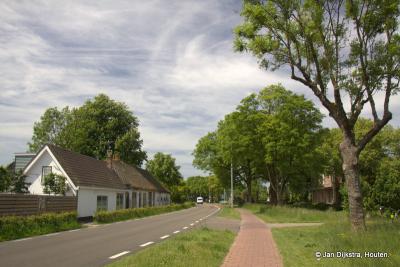 Buurtschap Rietveld tussen Woerden en Bodegraven aan de Oude Rijn