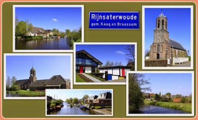 Rijnsaterwoude is een dorp in de provincie Zuid-Holland, gemeente Kaag en Braassem. Het was een zelfstandige gemeente t/m 1990. In 1991 over naar gemeente Jacobswoude, in 2007 over naar gemeente Kaag en Braassem. (© Jan Dijkstra, Houten)