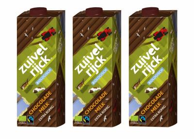 De firma Zuivelrijck in Rotstergaast is gespecialiseerd in houdbare biologische zuivel. Zij introduceerden als eerste in ons land biologische koffiemelk in cupjes en fairtrade volle chocolademelk.