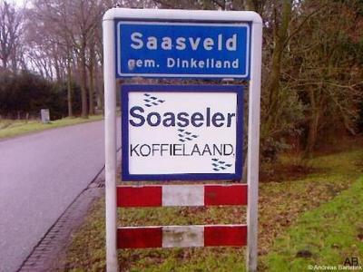 Saasveld is een dorp in de provincie Overijssel, in de streek Twente, gemeente Dinkelland. T/m 2000 gemeente Weerselo. Tijdens carnaval heet het dorp Soaseler Koffielaand.