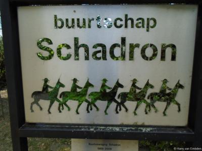Schadron is een buurtschap in de provincie Noord-Brabant, gemeente Uden. De buurtschap valt onder het dorp Volkel. De buurtschap heeft van de gemeente geen plaatsnaamborden gekregen, dus hebben ze zelf maar een fraai bord gemaakt.