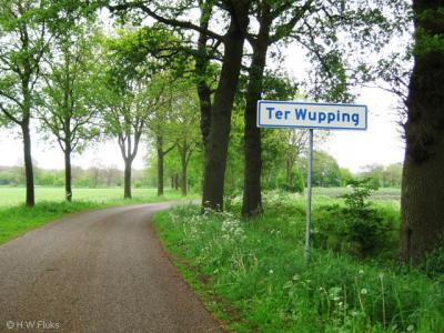 De piepkleine buurtschap Ter Wupping is toch tamelijk bekend omdat het in een prachtig natuurgebied ligt, dat recentelijk ook nog eens flink is uitgebreid en opgeknapt.