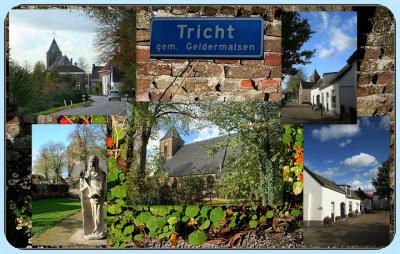 Tricht, collage van dorpsgezichten (© Jan Dijkstra, Houten)
