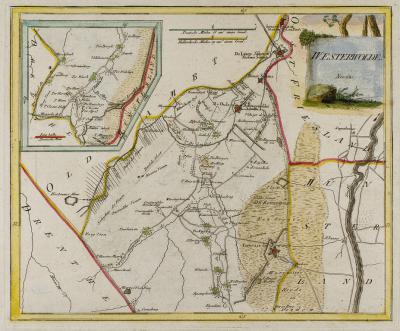 Kaart van Westerwolde anno ca. 1791