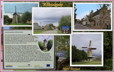 Wissenkerke, collage dorpsgezichten (© Jan Dijkstra, Houten)