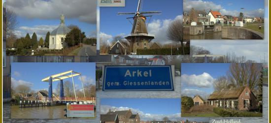 Arkel is een dorp in de provincie Zuid-Holland, in grotendeels de streek Alblasserwaard, deels de streek Vijfheerenlanden, gem. Molenlanden. Het was een zelfstandige gem. t/m 1985. In 1986 over naar gem. Giessenlanden, in 2019 over naar gem. Molenlanden.