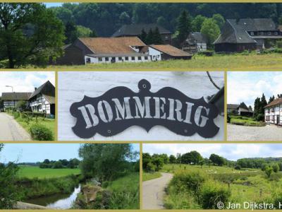 Diverse uitzichten op het idyllische buurtschapje Bommerig