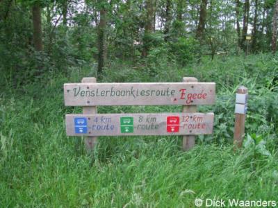 In Egede kun je als wandelaar kiezen uit diverse 'Vensterbaankiesroutes'