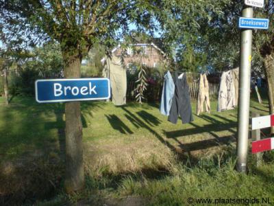 Broek is een buurtschap in de provincie Utrecht, in de streek Alblasserwaard, gem. Vijfheerenlanden. T/m 1985 grotendeels gem. Meerkerk, deels gem. Ameide; in 1986 in over naar gem. Zederik, in 2019 over naar gem. Vijfheerenlanden.