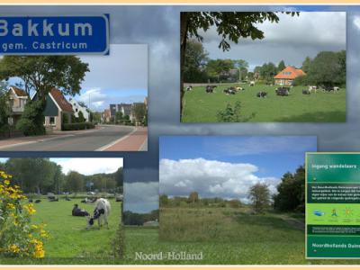 Bakkum, collage van dorpsgezichten (© Jan Dijkstra, Houten)