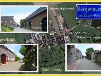 Bergenhuizen, collage van buurtschapsgezichten (© Jan Dijkstra, Houten)