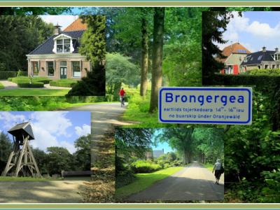 Brongergea, collage van buurtschapsgezichten (© Jan Dijkstra, Houten)