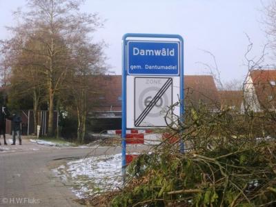 Damwâld (t/m 2008: Damwoude) is een dorp in de provincie Fryslân, gemeente Dantumadiel.