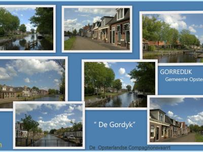 Gorredijk, collage van dorpsgezichten (© Jan Dijkstra, Houten)