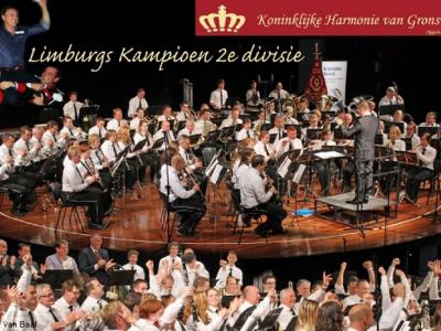 De in 1835 opgerichte Koninklijke Harmonie van Gronsveld speelt op hoog niveau. Zo is zij in 2014 Limburgs kampioen geworden in de 2e divisie.