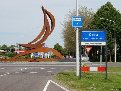 Grou is een dorp in de provincie Fryslân, gemeente Leeuwarden. T/m 1983 gemeente Idaarderadeel. In 1984 over naar gemeente Boarnsterhim, in 2014 over naar gemeente Leeuwarden.