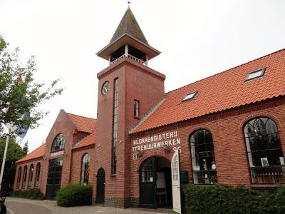 Sinds 1987 is in de voormalige klokkengieterij van de gebroeders Van Bergen, uit 1862, Klokkengieterijmuseum Heiligerlee gevestigd. (© Harry Perton/https://groninganus.wordpress.com)