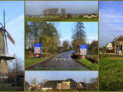 Ingen, collage van dorpsgezichten (© Jan Dijkstra, Houten)