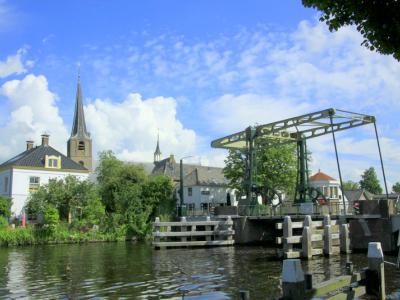 Het dorp Koudekerk aan den Rijn bereikt