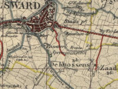 Laad en Zaad zijn oorspronkelijk twee aparte buurtschappen, met in de loop der jaren diverse spellingen. Zaad onder de gemeente Bolsward en Laad onder de gemeente Wymbritsteradiel. Tegenwoordig wordt het als één buurtschap beschouwd.
