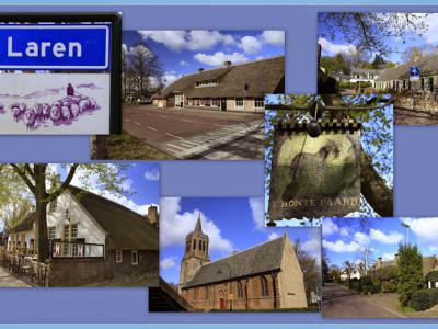 Laren is een dorp en gemeente in de provincie Noord-Holland, in de streek 't Gooi. (© Jan Dijkstra, Houten)