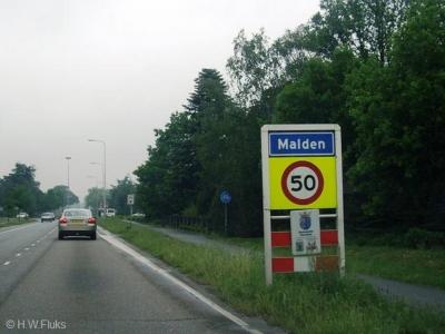 Malden is een dorp in de provincie Gelderland, in de streek Rijk van Nijmegen, gemeente Heumen.